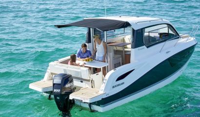 QUICKSILVER Activ 755 WEEKEND + MERCURY F 250 V8 EFI EXLPT DTS