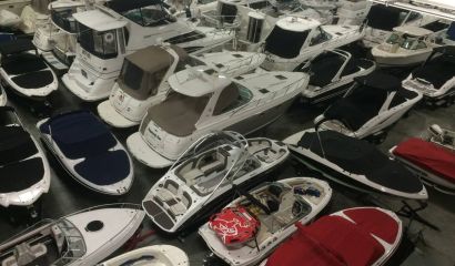 Zimní uskladnění lodí