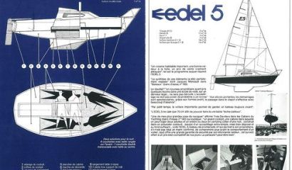Kajutová plachetnice Edel 5
