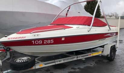 STINGRAY 185 LX + VOLVO PENTA 3.0l 135ps + vlek STINGRAY 1300 r.v. 2006