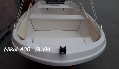 Pramice, veslice, motorový rybářský člun Nikol 400 SLVH