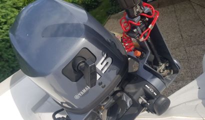 4 m RIB člun a Yamaha 15HP, vše zánovní v TOP stavu