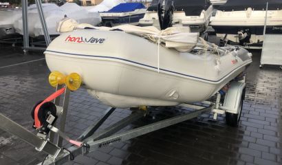 HONDA HonWave 38 T + vlek TEMA 500 + elektromotor+ bimini