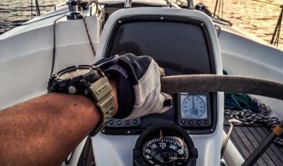 Kurz Přístavní manévry s kormidelním kolem