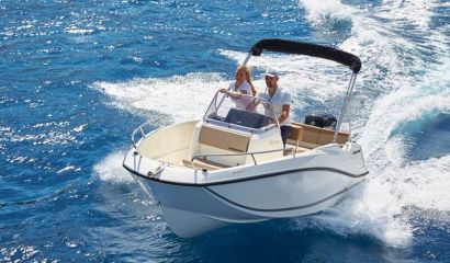 QUICKSILVER Activ 505 Open + MERCURY F 80